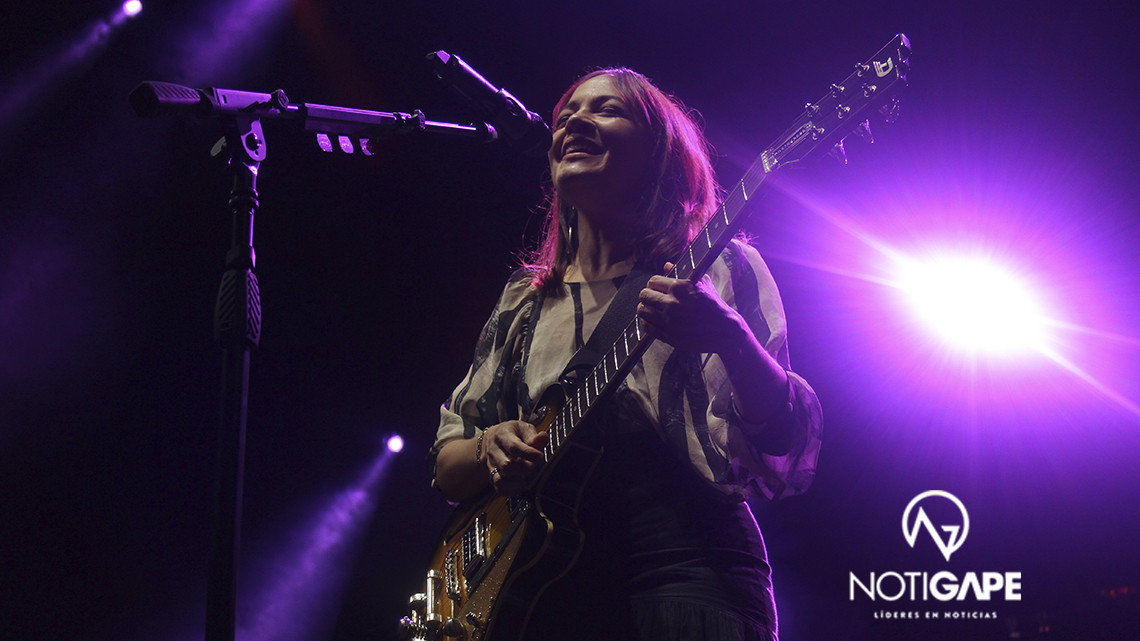 Natalia Lafourcade deleita Hidalgo con su música