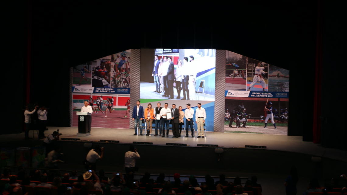 Entregan Premio Estatal del Deporte 2017
