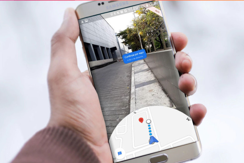 Por fin Google Maps dará direcciones en realidad aumentada