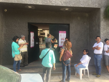 Más de una hora para abrir casilla en la colonia Campbell 