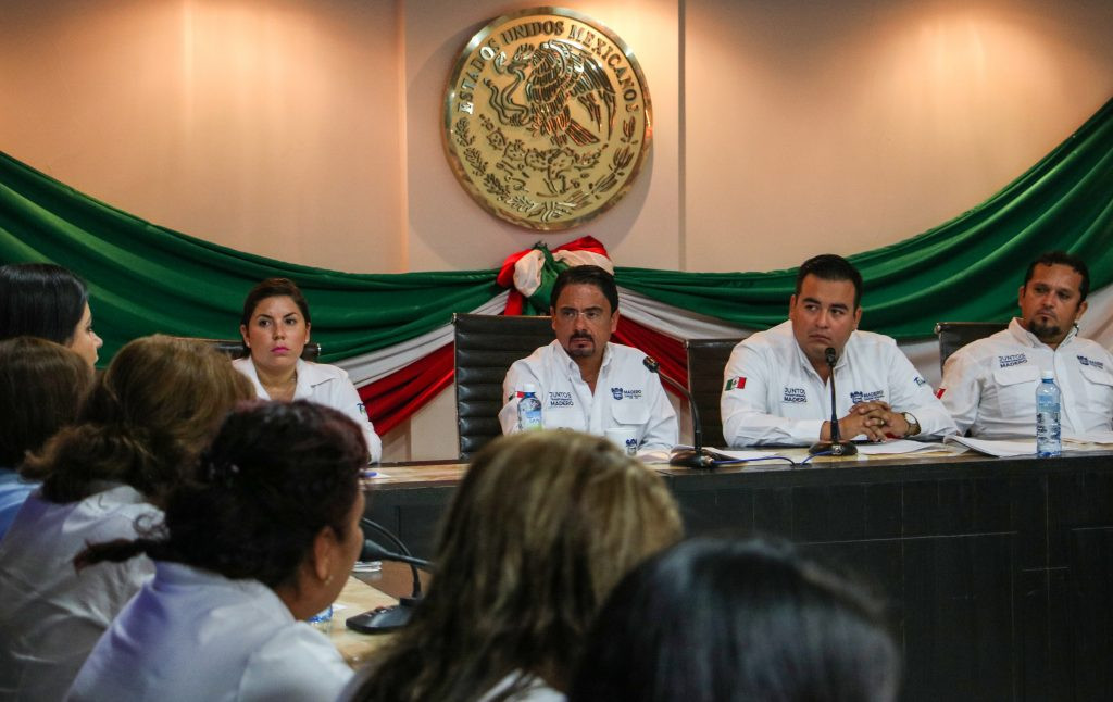 Reafirma alcalde su alianza con las mujeres de Madero