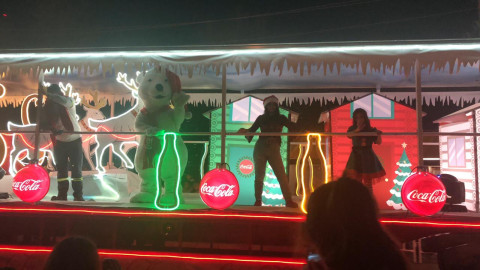 Celebran desfile navideño 2019