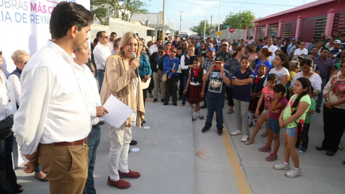 Invierte Alcaldesa más de 30 mdp en obras para la colonia Colosio