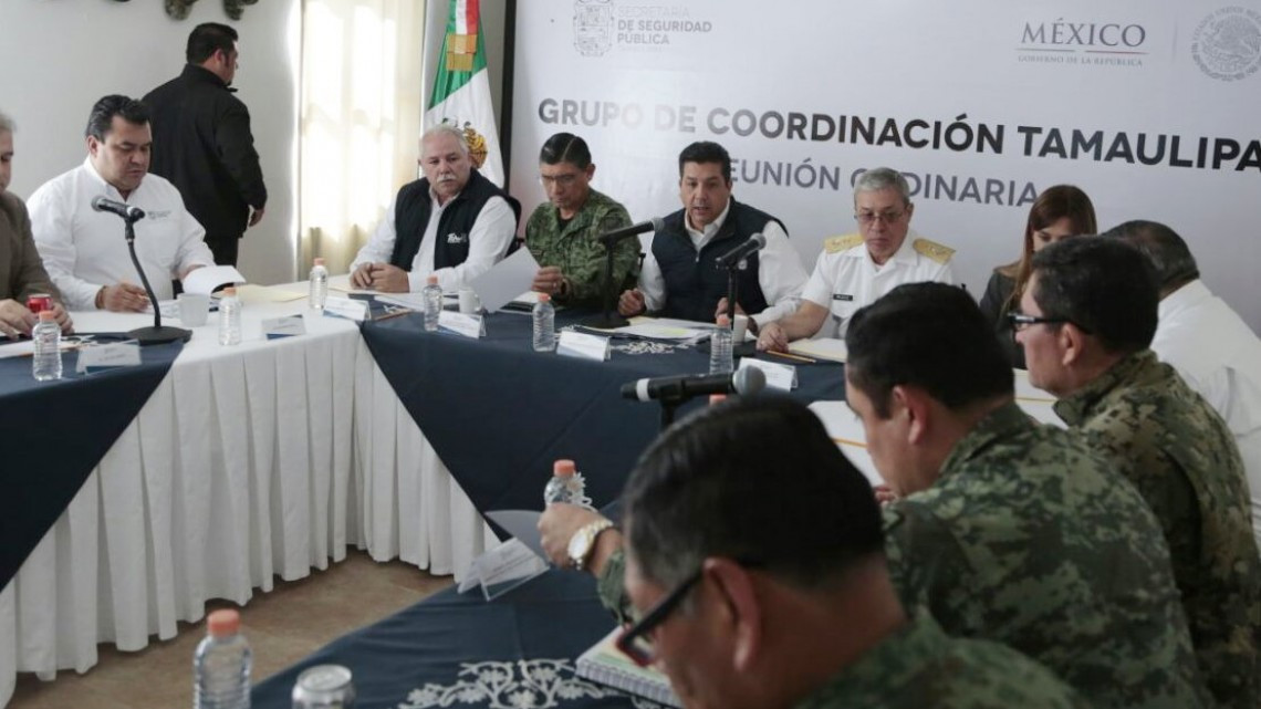 Preside Gobernador reunión del Grupo de Coordinación Tamaulipas en Reynosa