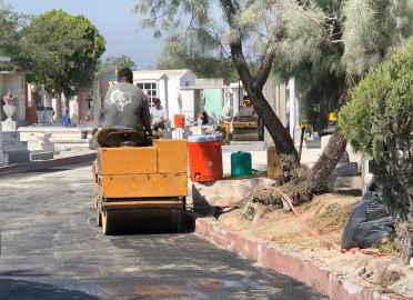 Rehabilita panteón Sagrado Corazón 
