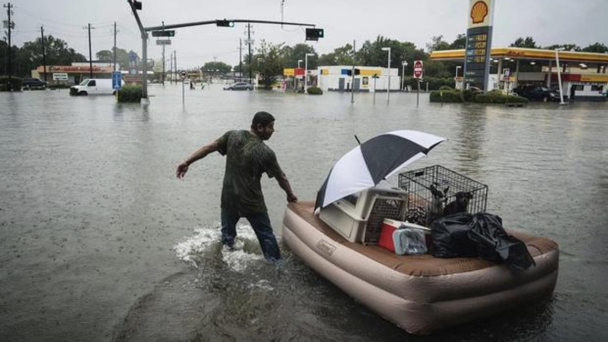 Habrá más inundaciones para Texas por huracán Harvey