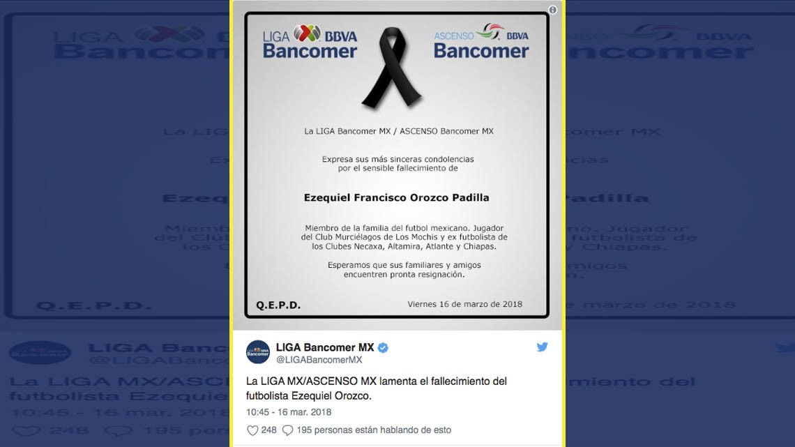 Fallece Ezequiel 'Cheque' Orozco tras lucha contra el cáncer