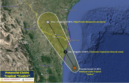 Activa Gobierno de Reynosa operativo por arribo de tormenta tropical 