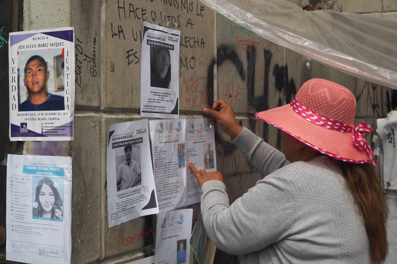 ONU-DH insta a México a mejorar la protección contra la desaparición de personas