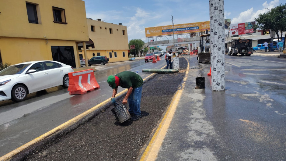 Modificó Gobierno de Reynosa tramo del bulevar Hidalgo
