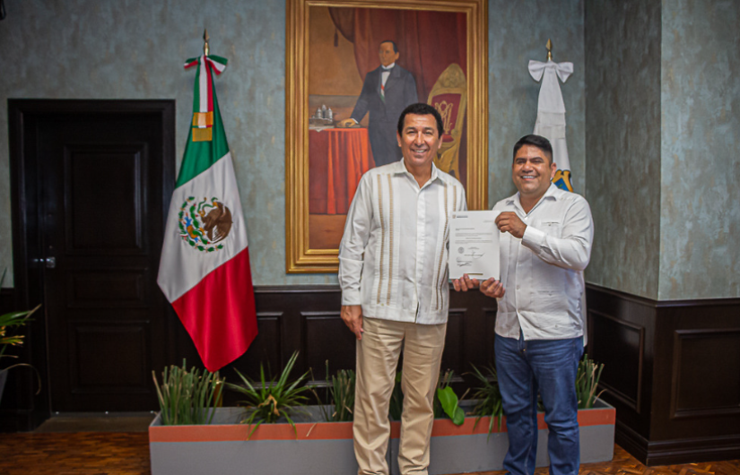 Nombra alcalde de Matamoros a David Bedartes Rodríguez, como director de Programas Sociales de Sebien 