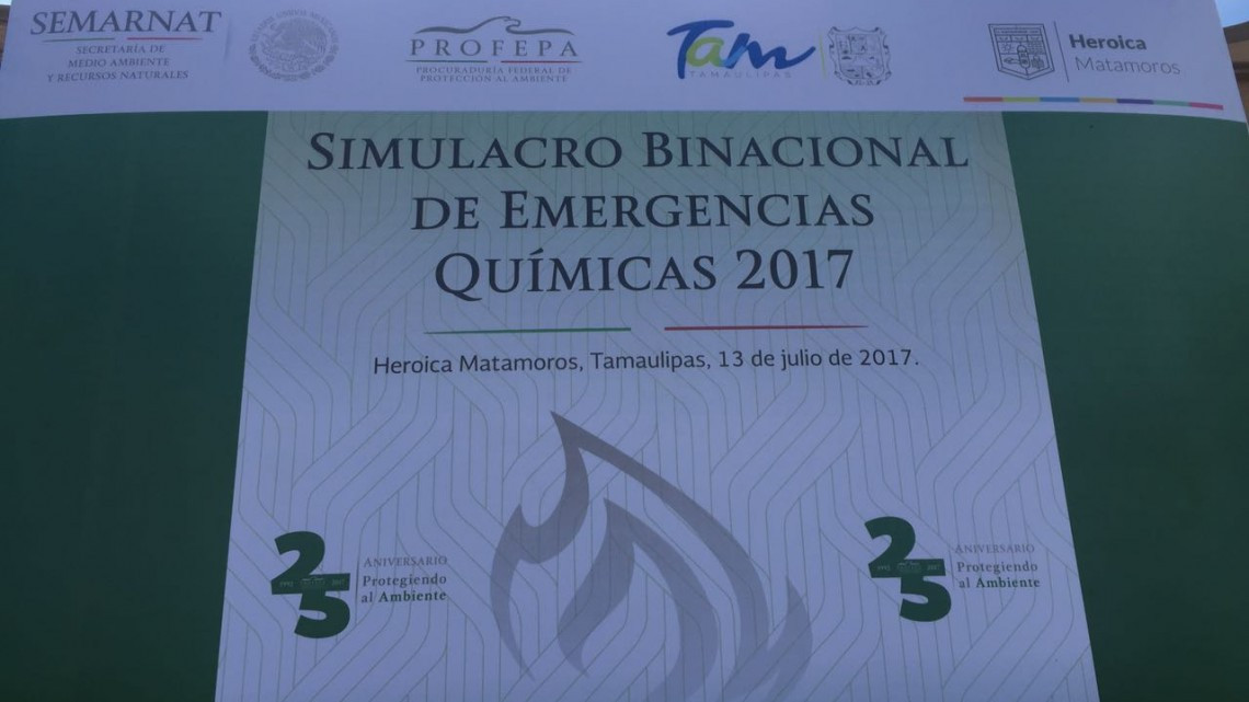 Celebran con éxito el simulacro binacional 2017 
