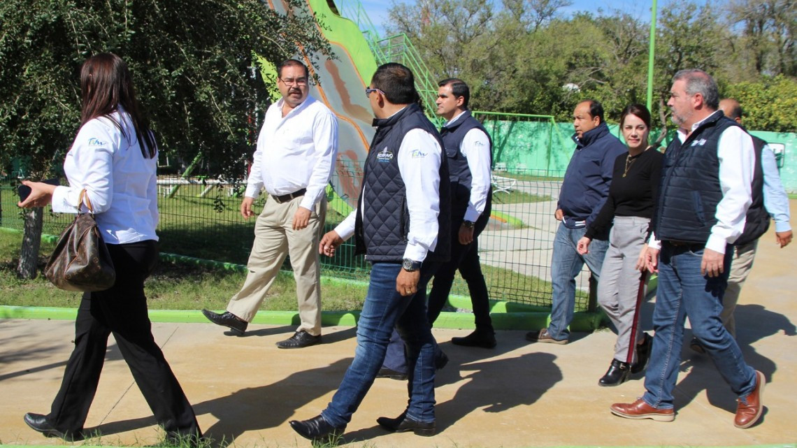 Secretario de Turismo del Estado visita las instalaciones del DIF Río Bravo