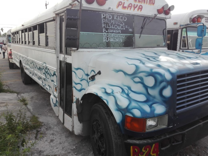 Subsecretaría del Transporte de Tamaulipas retira de circulación 12 unidades en Matamoros