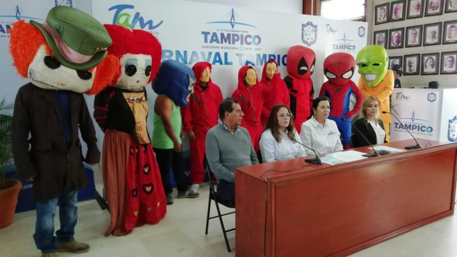 Anuncian el Carnaval Tampico 2019 del 28 de febrero al 4 de marzo