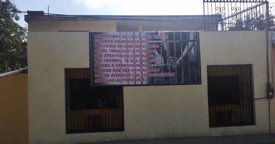 Colocan mantas contra amantes de lo ajeno