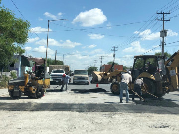 Desarrolla Municipio programa de rehabilitación de pavimento 