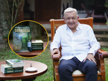 AMLO reaparece en video para promocionar su libro “Grandeza”