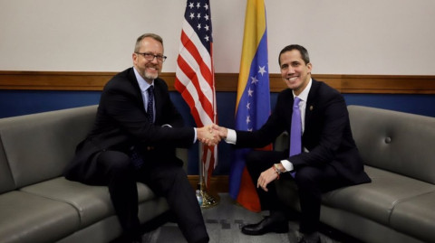 Guaidó asegura que “va a sacar a la dictadura” de Venezuela