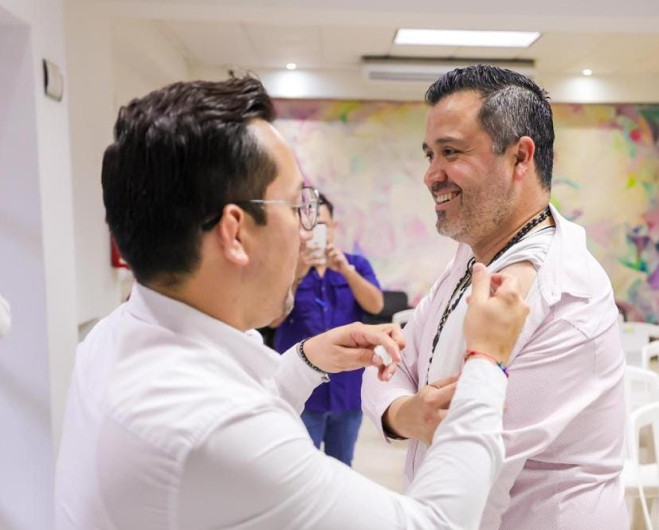 Puso en marcha Carlos Peña Ortiz Programa de Vacunación Contra Influenza para trabajadores municipales 