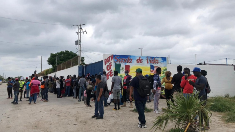 Haitianos retornan a Reynosa para ingresar a EUA