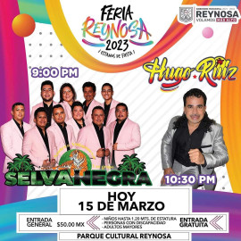 Actuarán Selva Negra y Hugo Ruiz en el Teatro del Pueblo