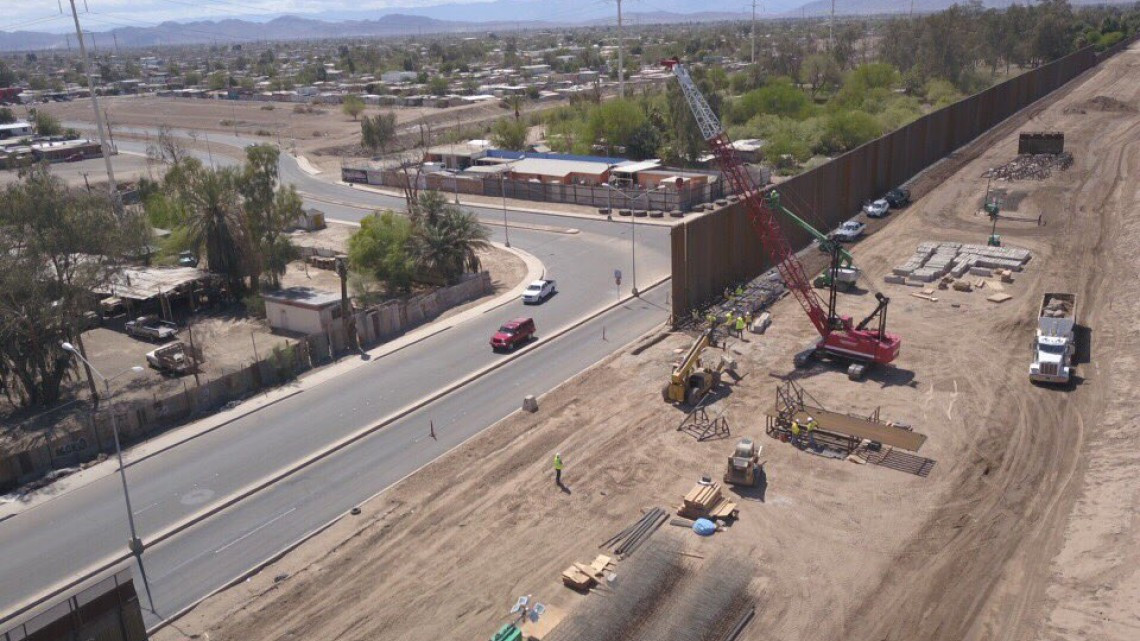 Construcción del muro ¿ya empezó?