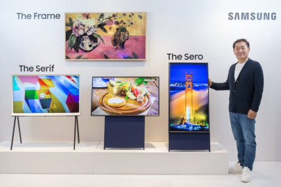 Samsung presenta su televisor vertical para conquistar a los millennials