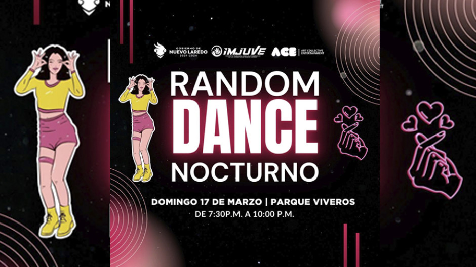 Realizará Imjuve “Random Dance Nocturno”