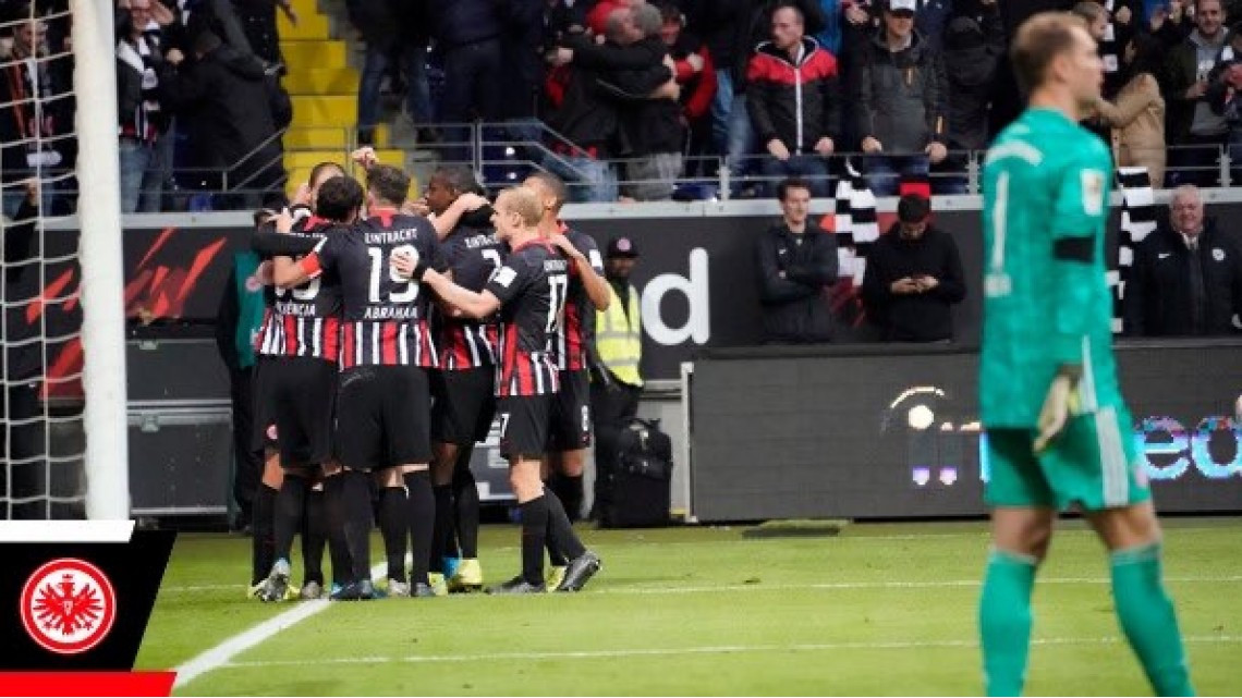 Eintracht Frankfurt golea 5-1 al Bayern Munich