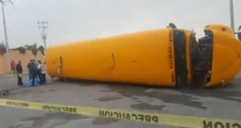 Muere empleado de maquiladora aplastado por camión en Nuevo Laredo 