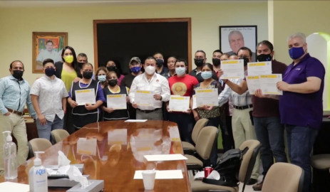 Se capacitan delegados del SJOIIM en la norma 019 y 035 de la ley federal del trabajo