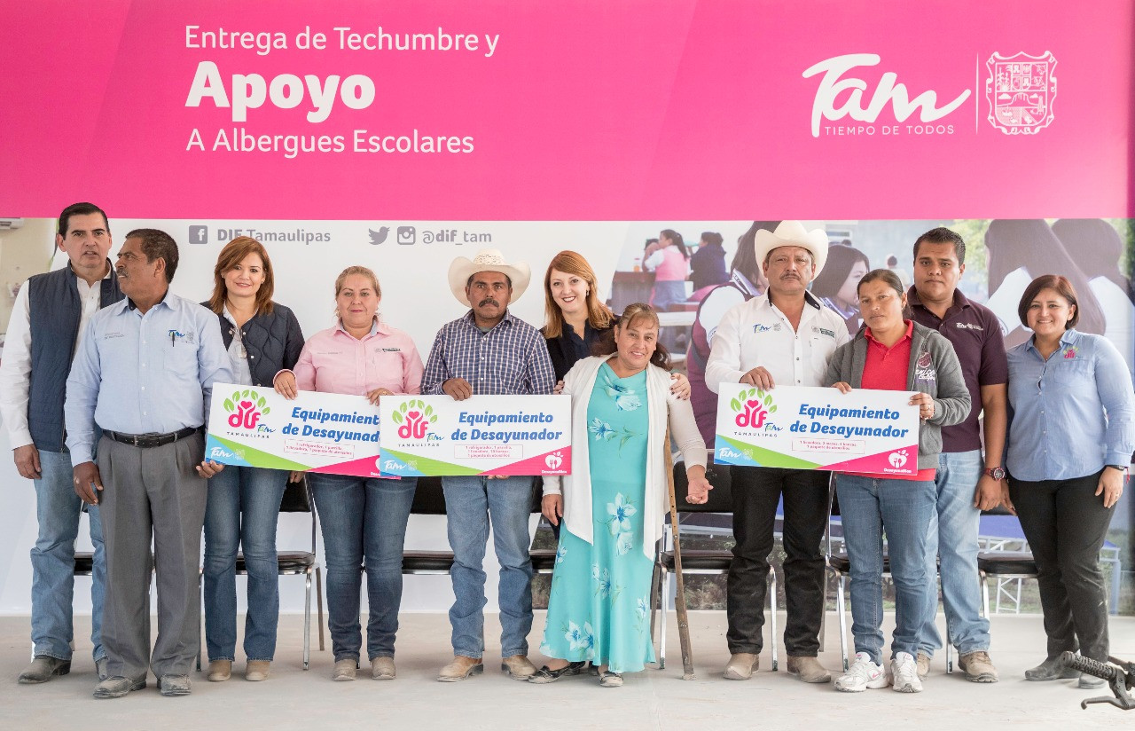 Lleva DIF Tamaulipas apoyos a las familias del altiplano