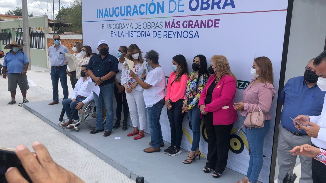 Inauguran pavimentaciones con inversión superior a los 13 MDP