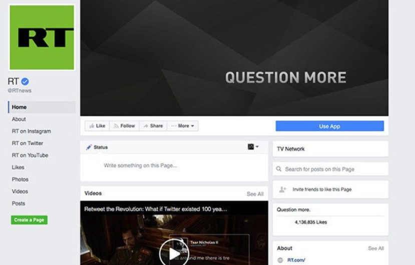 Primero Facebook, ahora Twitter: RT, atacada por varios frentes