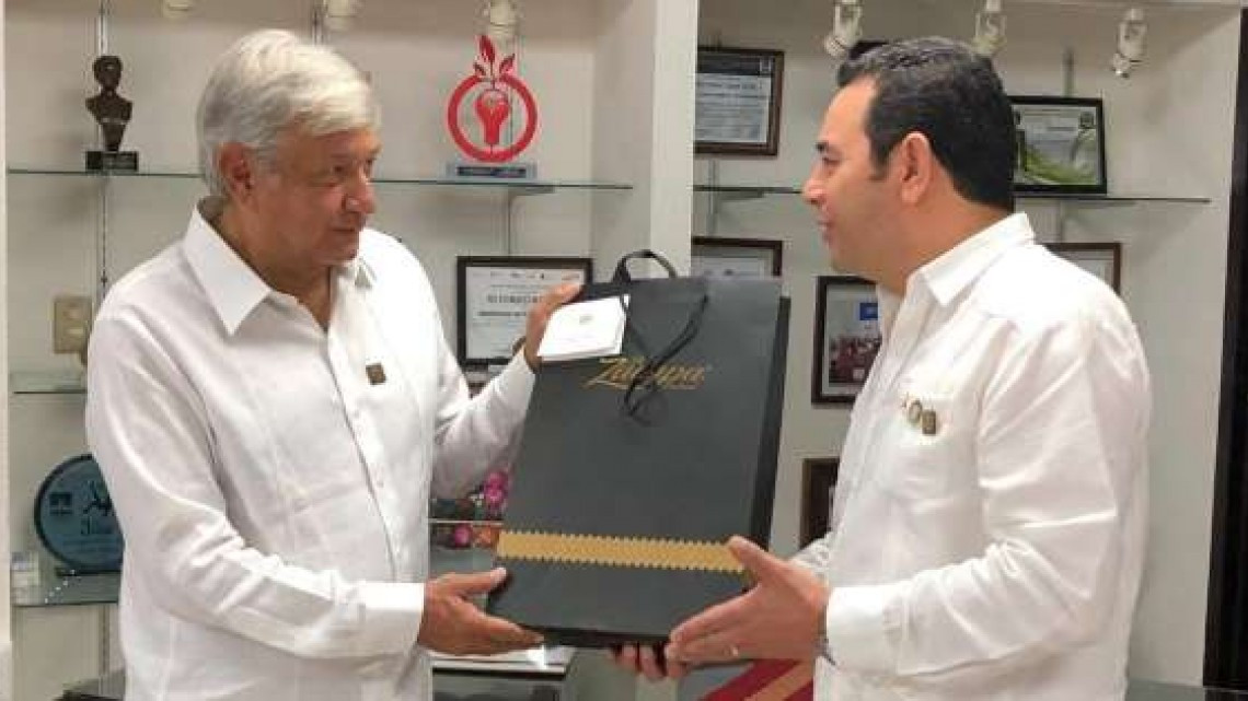 AMLO y Jimmy Morales van por acuerdo con Canadá, EU y Centroamérica