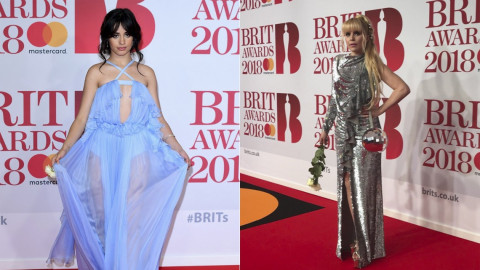 Time's Up llega con rosas blancas a los BRITs