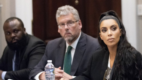 Kim Kardashian nuevamente en la Casa Blanca