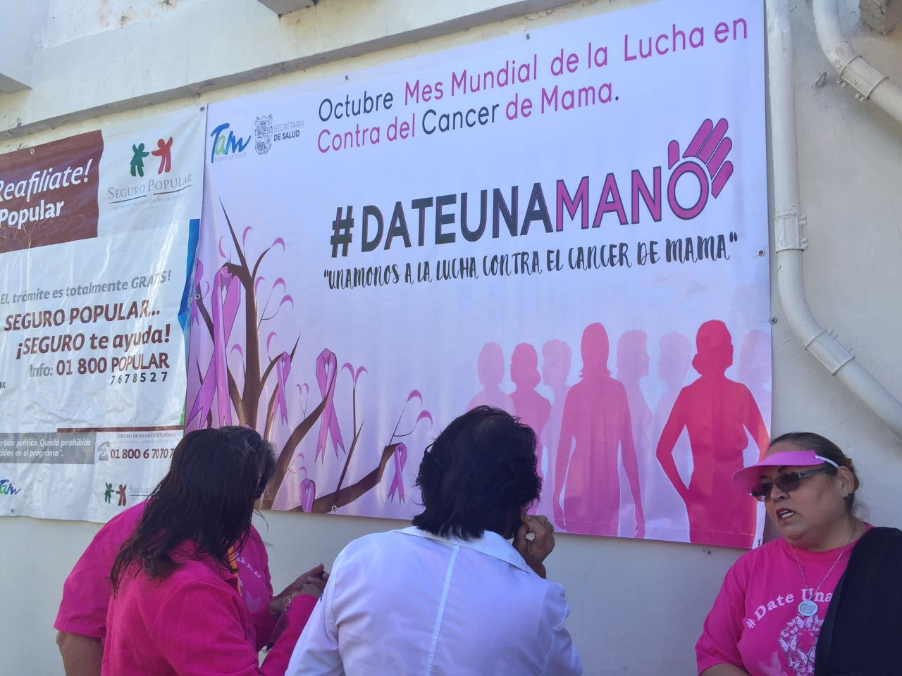 Mujeres conmemoran el día mundial de la lucha contra el cáncer 