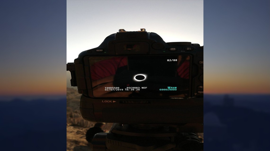  Así se vivió el eclipse de este martes