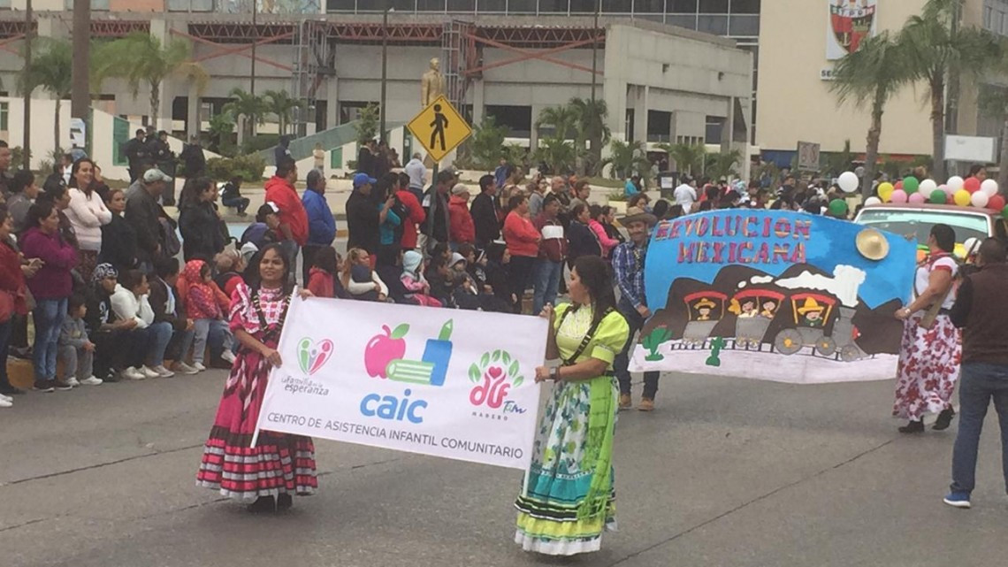 Conmemoran en Madero el 108 aniversario de la Revolución Mexicana 