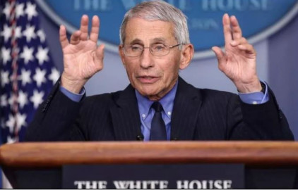 Anthony Fauci pronostica que EU podría vacunar a un millón de personas al día 