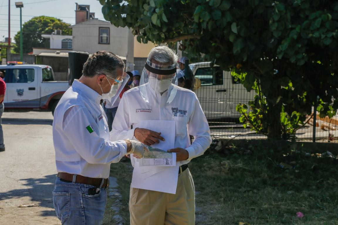 Fuerte impulso a la obra pública en Ciudad Madero