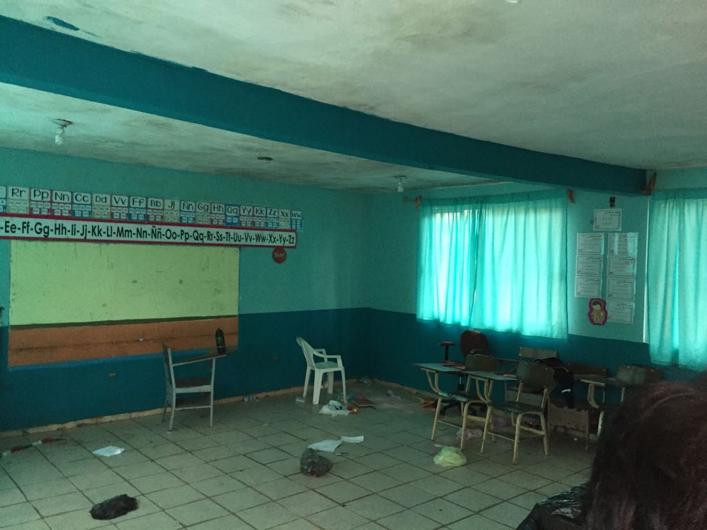 Proponen salones móviles en la escuela primaria "Amado Nervo"