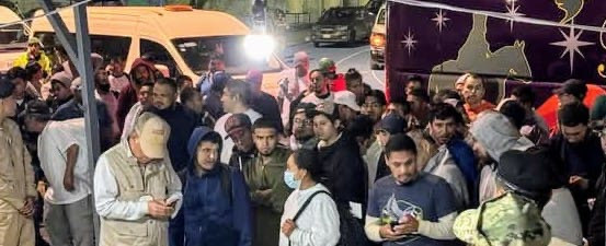 Llegan cerca de 200 deportados de EU, los ingresan al campamento de repatriados