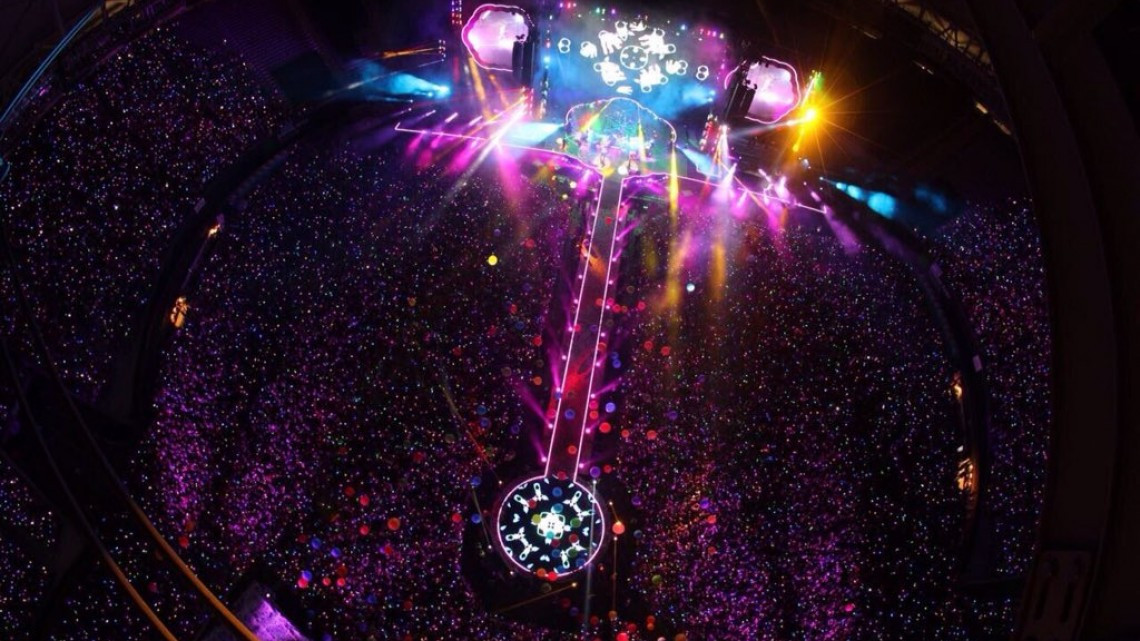 Coldplay toca "De Música Ligera" en Argentina 