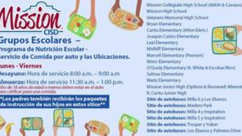 Este lunes comienza programa Grab and Go en el Distrito Escolar de Mission