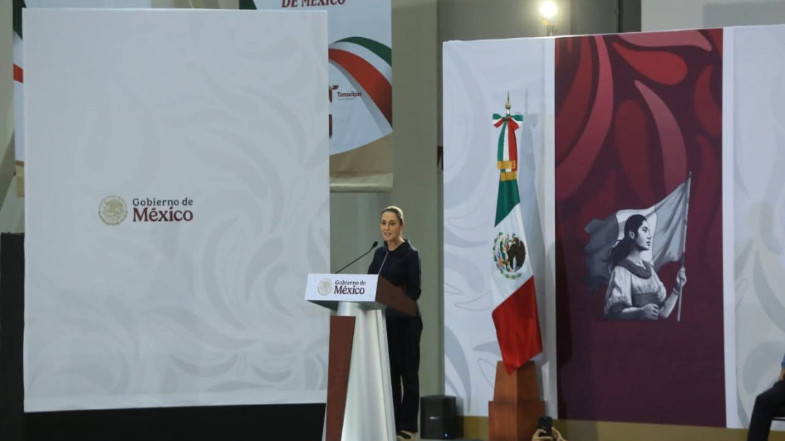 Claudia Sheinbaum presenta en Tamaulipas avances de su gobierno y proyectos clave para el estado 