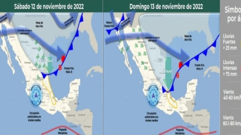 Arribará frente frío con descenso notable de temperatura para Reynosa 