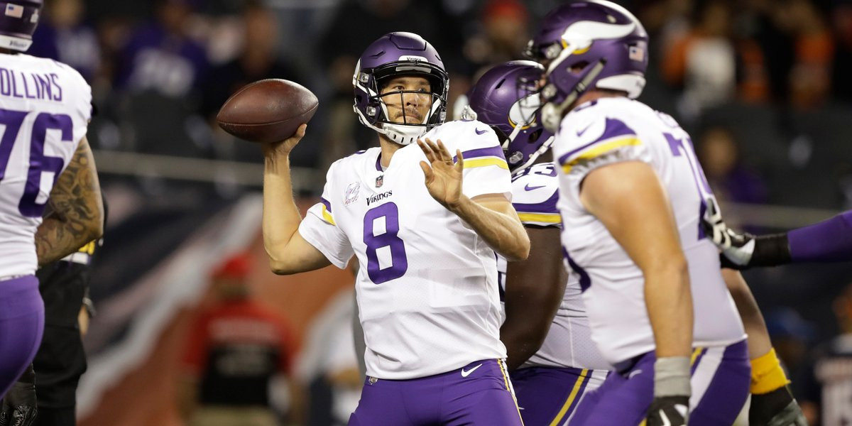 Vikingos derrotan a los Osos de Chicago